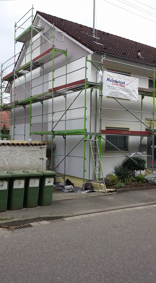 Vollwärmeschutz (WDVS)